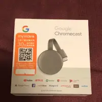 在飛比找蝦皮購物優惠-GOOGLE Chromecast v3 3代 黑色 wif