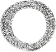 Razor Wire Barbed Wire Razor Wire, Spiral Stainless Steel Razor Wire Fence, Anti-Climbing Barbed Wire Coils for Farm Garden