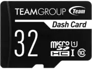 Team 32GB Dash Card microSDHC Class 10 Memory Card with Adapter TDUSDH32GUHS03
