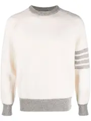 [Thom Browne] Thom Browne-Maglia Bianco-Uomo 4