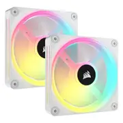 Corsair iCUE Link QX140 RGB 140mm Dual Fan Starter Kit White