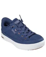Skechers Arch Fit Arcade - Meet Ya There Wide Fit Navy