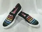 Keds Women's Double Decker Empower Multicolor Slip On Shoes-Size 7 NWB WF61540