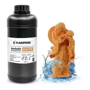 Flashforge BEIGE 1000g LCD 405nm UV-Curing Water Washable Resin Bottle 406nm