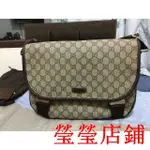 KG二手//品質 GUCCI 古馳全新經典郵差包包