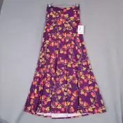 Lularoe Women's Maxi Pull On Skirt Flare Multicolor Size S
