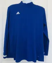 Adidas Climacool Women's Pullover Shirt 1/4 Zip Blue Size 2XL NWT