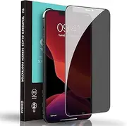 ZUSLAB Privacy Screen Protector for iPhone 12 Mini 5.4" Tempered Glass Case Friendly 9H Hardness Anti Spy