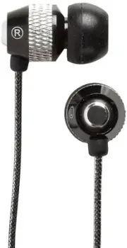 Acoustic Research HP1030 Performance Series Noise Isolating Earbuds with Mic