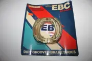 EBC - 604G - Grooved Brake Shoes DR125 DR100 NOS NEW!