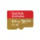 【SanDisk 】Extreme microSD UHS-I V30 A2 64GB 記憶卡 公司貨(每秒讀170MB)