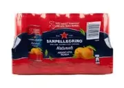 San Pellegrino Aranciata Rossa Sparkling Water Cans 12 x 330ml