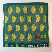 Super Mario Nintendo World MARUSHIN 'Coins!" Hand Towel - TOKYO