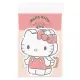 【小禮堂】Hello Kitty 造型信紙組 - 橘條紋(平輸品)