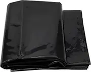 HDPE Waterproof Liner Sheet 19.69x19.69 Foot 0.2mm Black for Ponds, Roofing, Aquaculture