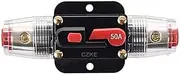 CZKE 50A 12V 24V Car Audio 100 Amp Circuit Breaker Manual Reset Switch AGU Fuse Holder