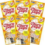INABA Cat Churu Pops Chicken 60G x 6 Packs Cat Treats