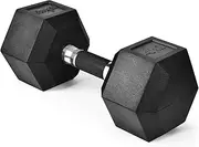 Yes4All Hex Dumbbell Rubber Grip - Premium heavy weight Dumbbell - 40lbs