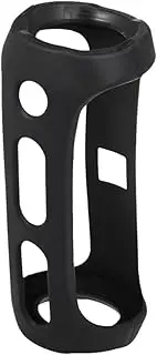 [Generic] Portable Silicone Case for Flip 4 Bt Speakers Protective Travel Case Soft Silica Storage Pouch O Case Black Black