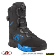 NEW KLIM ADRENALINE PRO S GTX BOA SNOWMOBILE BOOT Black/BlueLemonade 13