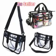 EVA Clear Make Up Bag Transparent Zipper Cosmetic Travel Toiletry Case
