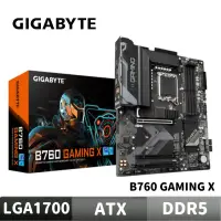 在飛比找蝦皮商城優惠-GIGABYTE 技嘉 B760 GAMING X 主機板