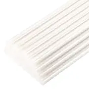 30pcs Mini Hot Glue Gun Sticks 8" x 0.43" for Glue Gun Metallic White
