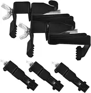 Yardwe 5pcs Pool Fence Hooks Sturdy Metal Pool Pole Hanger for Poles Skimmer Arm