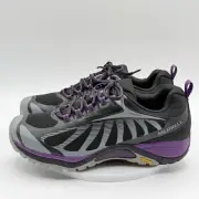 Size 9.0 Wide Womens - Merrell Siren Edge 3 Hiking Shoe Womens Black/Acai, New