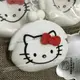 ☆Idalza☆ 出口尾單 HELLO KITTY 環保 矽膠 鐵口夾 珠扣 零錢包 硬幣包 耳機 收納 (特價)