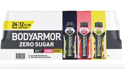 BODYARMOR Zero Sugar Cherry Berry Lemonade,Watermelon Strawberry, Blackberry Lim