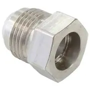 Aeroflow Stainless Hex Weldon Male Bungsuits 1/2 Hard Line -8AN Male - AF999-08SSH