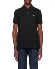 Lacoste Original L.12.12 Short-Sleeved Polo Shirt FR4,FR6,FR5 Black
