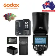 Godox V1-N 2.4G TTL HSS Round Head Speedlite Flash + X2T-N Trigger For Nikon