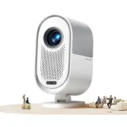 [AI Screen Adjust/Dolby Audio] Projector with WiFi6 and 2-Way Bluetooth, 20W ...
