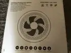 Ceiling mount Remote control 3 color light Intelligent Fan Light