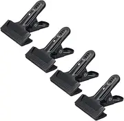 Heavy Duty Spring Clamps for Woodworking A Clamp/Holder Photography Backdrops - 4pcs Wide Mouth Fixed Clamps