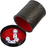 Hohopeti Festival Dice Cup Custom Dice Shaker Cup Large Capacity for Parties Board Games