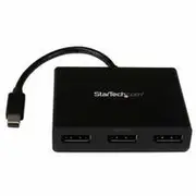StarTech Mini DisplayPort to 3x Display Port MST Hub - MSTMDP123DP