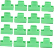 40pcs Resin Lamination Clamps Garden Support Clips Plant Shade Net Fixator