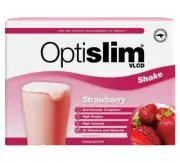 Optislim VLCD Meal Replacement Shake Strawberry 21x43g Sachets.