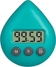 [Generic] Shower Timer - Energy Saver Digital Timer | Bathroom Clock Water Drop Shape | Shower Study Kitchen Timers for Cooking, Classroom Activities, and Daily Task Tracking