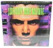 Rare - JOHNNY MNEMONIC Deluxe Widescreen Laserdisc (New, Sealed)