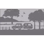 Camping Mat Warehouse 6x2.4m Caravan Recycled Mat