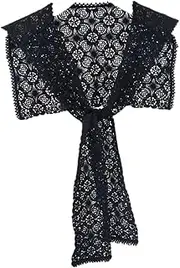 [Holibanna] Sun Protection Shawl Even Wraps Shawls Hooded Cape Lace Scarf Knotted Cloak
