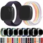 Sport Band Wrist For Fitbit Versa 4 Versa 3 Sense 2 Sense Strap Woven Nylon Loop