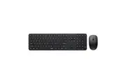 Rapoo X260S-BLACK Wireless Optical Mouse & Keyboard Black -2.4G Connection, 10M Range, Black