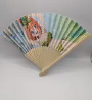 The Quintessential Quintuplets Special Graphic Folding Fan Novelty JAPAN