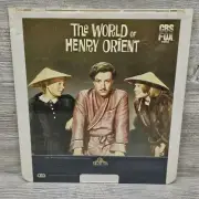 The World Of Henry Orient SelectaVision CED Capacitance Electronic Video Disc