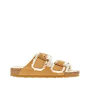 [BIRKENSTOCK] BIRKENSTOCK Arizona Bold Shearling sandals Man 41 41 Beige
